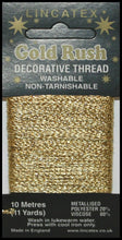 Load image into Gallery viewer, Gold Rush Metallic Decorative Glitter Embroidery Thread