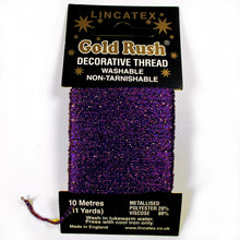 Load image into Gallery viewer, Gold Rush Metallic Decorative Glitter Embroidery Thread
