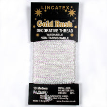 Load image into Gallery viewer, Gold Rush Metallic Decorative Glitter Embroidery Thread