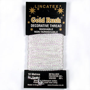 Gold Rush Metallic Decorative Glitter Embroidery Thread