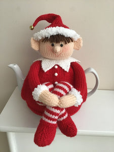 Cheeky Elf - Knitted Tea Cosy Kit