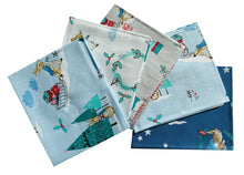 Load image into Gallery viewer, Christmas Fat Quarter Pack - Christmas Peter Rabbit