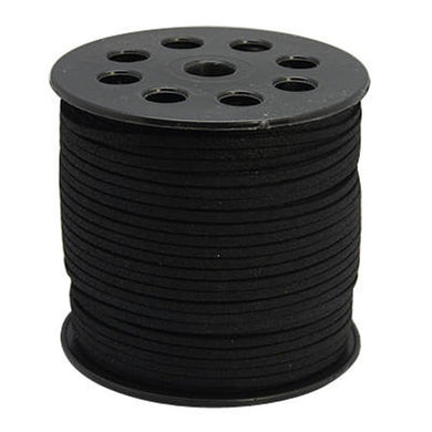 Suede Trim - Black