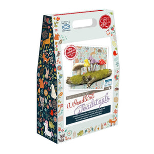 The Crafty Kit Company - Woodland Toadstools Needle Felting Kit