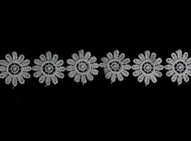 Daisy Guipure - White