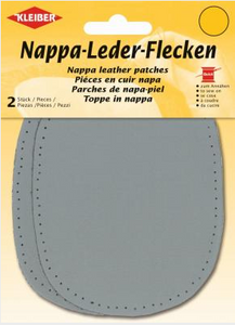Patches - Sew on - Large Oval Leather