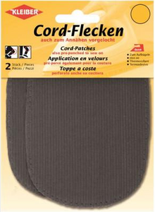 Patches - Iron on - Large Oval Cord