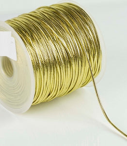 Metallic Cord - By The Metre