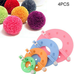 Pom Pom Maker - 4 Piece