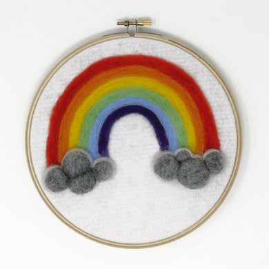 The Crafty Kit Company - Rainbow of Hope Needle Felting Kit