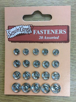 Snap Fasteners - Metal - Assorted