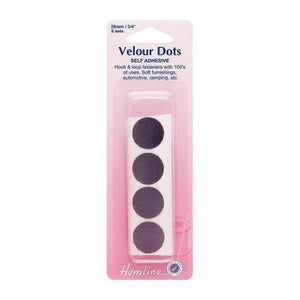 Velcro Dots - 8 sets of 20mm