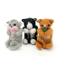 Load image into Gallery viewer, The Crafty Kit Company - Cute Kitties Needle Felting Kit