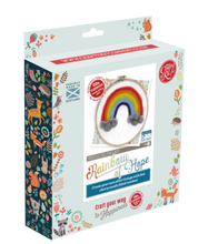 Load image into Gallery viewer, The Crafty Kit Company - Rainbow of Hope Needle Felting Kit