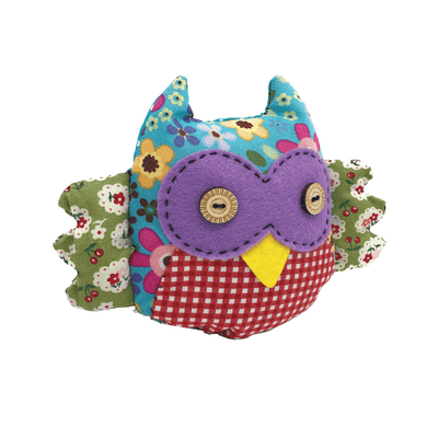 The Crafty Kit Company - Patchwork Owl Sewing Kit