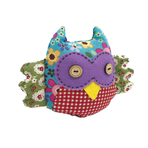 The Crafty Kit Company - Patchwork Owl Sewing Kit