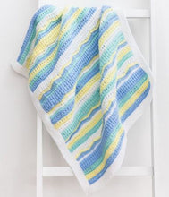 Load image into Gallery viewer, Knitted Blanket Kit - Little Star - Blue