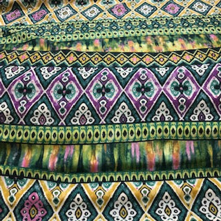 Polyester Chiffon - Aztec