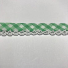 Load image into Gallery viewer, Bias Binding - Picot Edge Patterned- 15mm Polycotton