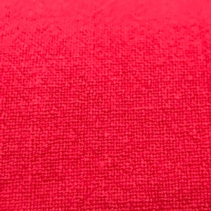 100% Cotton - Textured - Red