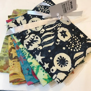 Fat Quarter Pack - Batik - 18 Designs