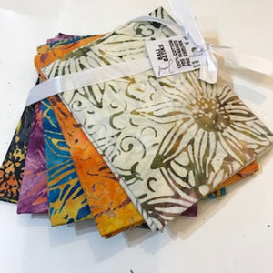 Fat Quarter Pack - Batik - 18 Designs