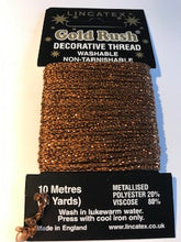 Load image into Gallery viewer, Gold Rush Metallic Decorative Glitter Embroidery Thread