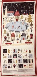 Modern Advent Calendar - 100% Cotton