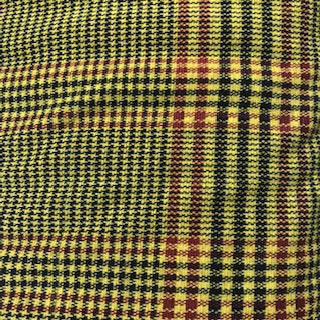 Polyester -  Spandex Check Fabric