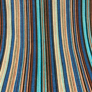 Linen Mix - Colourful Stripe