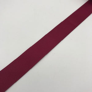 Grosgrain Ribbon 	- Plain 25mm