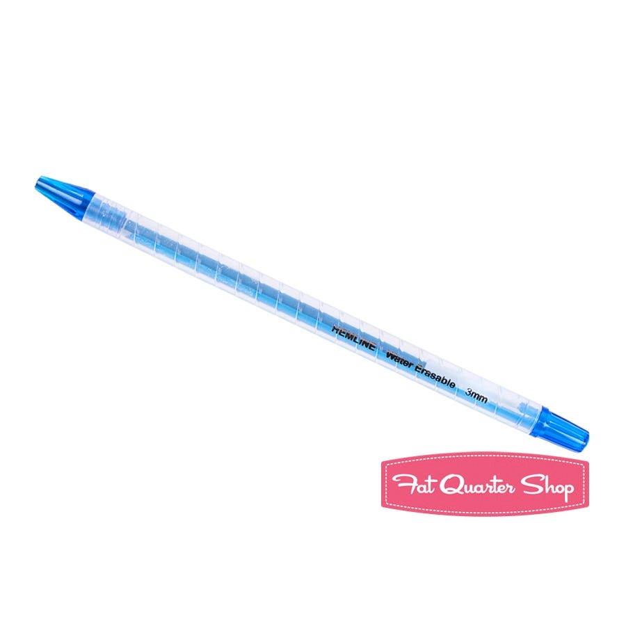 White Hemline Water-soluble Fabric Pencil. for Sewing and Quilting 