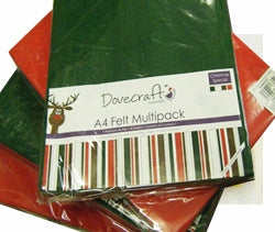 Christmas Felt Sheets - 8 pieces