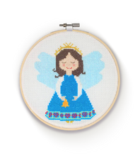 Load image into Gallery viewer, The Crafty Kit Company Cross Stitch - Angel