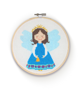 The Crafty Kit Company Cross Stitch - Angel