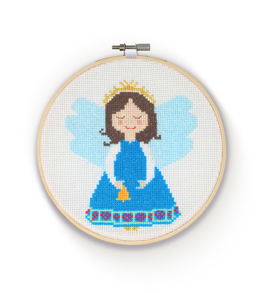 The Crafty Kit Company Cross Stitch - Angel