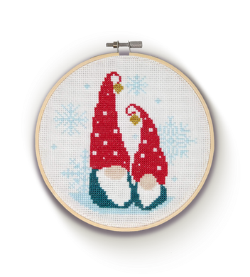 The Crafty Kit Company Cross Stitch - Nordic Gnomes